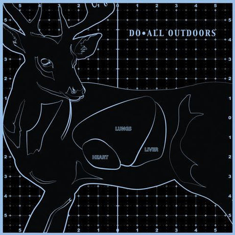 Accublue Splatter Target 12x12in Deer 5pk