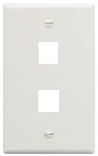 Ic107f02wh - 2port Face White