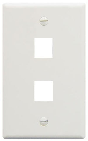 Ic107f02wh - 2port Face White
