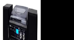 3-speed Turntable With 2 Cd Player-