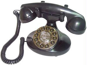 Alexis 1922 Decorator Phone Black