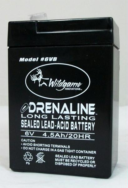 6 Volt Rechargable Battery 4.5a