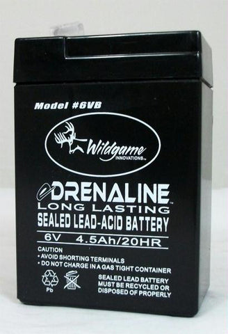 6 Volt Rechargable Battery 4.5a